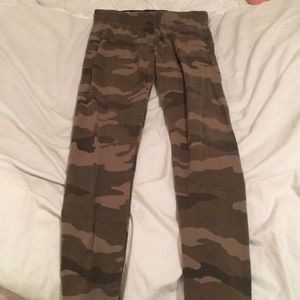 garage camo leggings